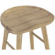 Dominic 26.5 inch Light Oak Counter Stool